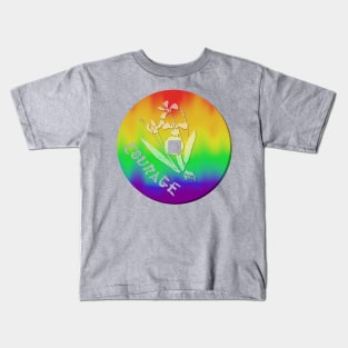 Courage Token - Rainbow Kids T-Shirt